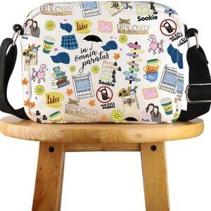 TV Show Inspired Crossbody Bag Star Hollow Fans Luke's Diner Merch